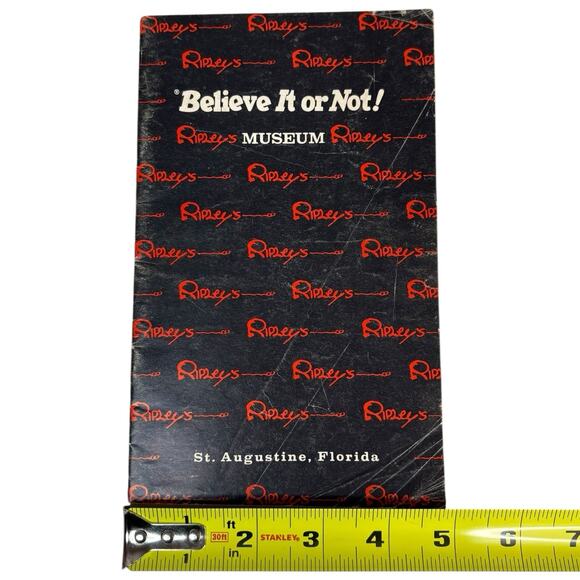 VTG 1970 Original "RIPLEY'S BELIEVE IT OR NOT! Museum" Soft Cover Book Booklet - Picture 3 of 12